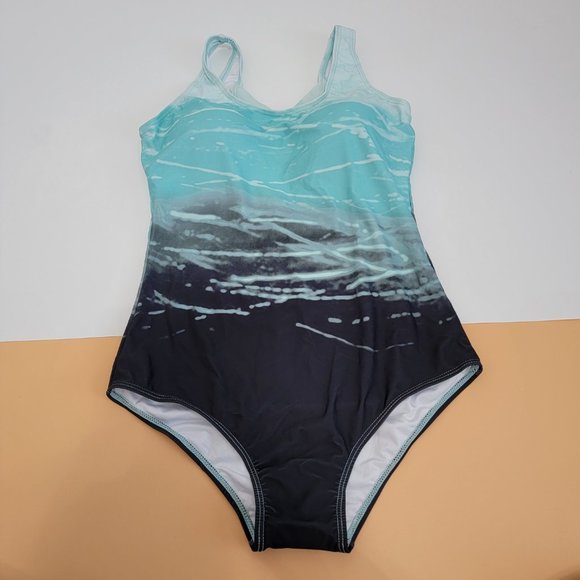 Women's One Piece Athletic Training Swimsuits Swimwear Bathing Suit NEW - Picture 3 of 11